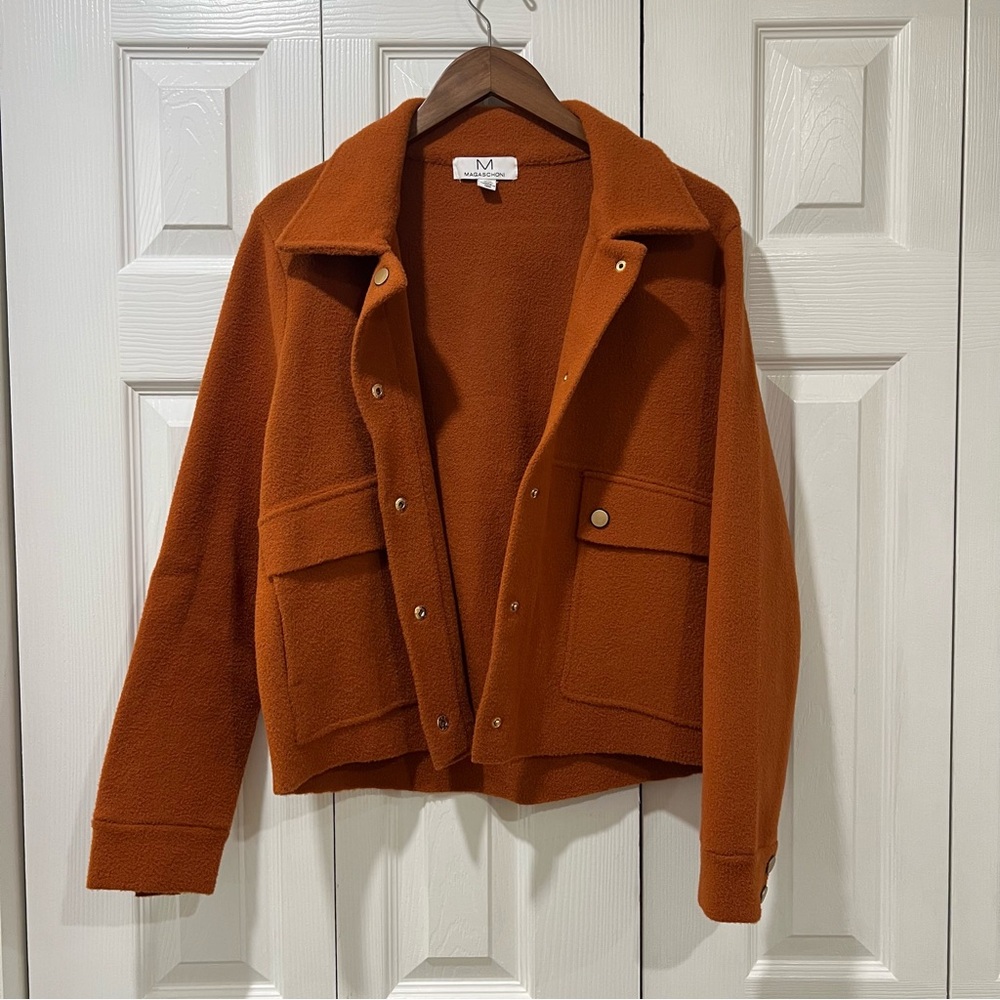 Magaschoni Rust Utility Jacket